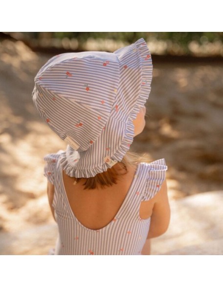 Двострана капа Blue Sunny Flowers 1/2/3 - Little Dutch