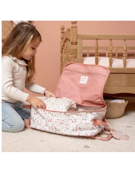 Детски куфер - Flowers and Butterflies - Little Dutch