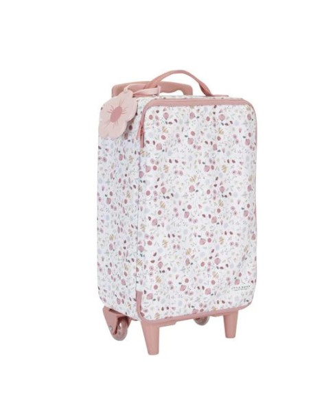 Детски куфер - Flowers and Butterflies - Little Dutch