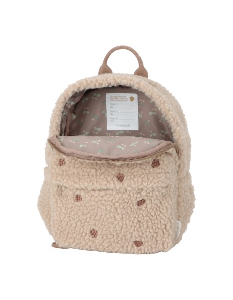 Детски Tеddy ранец -  taupe, Little Dutch