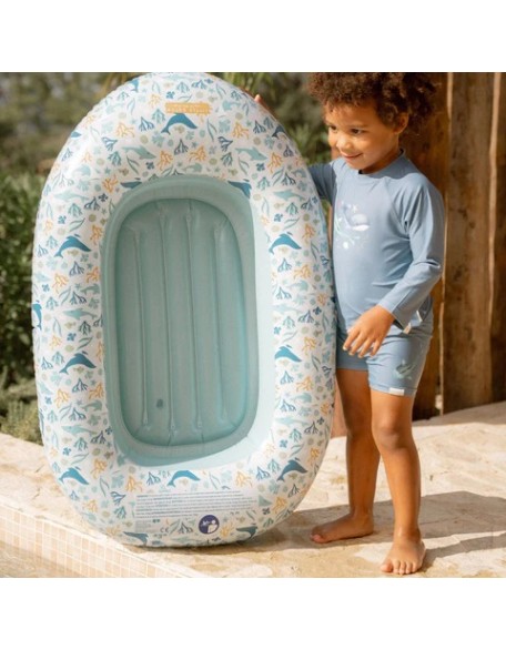 Маица за капење со долги ракави Sea Life 98/104 - Little Dutch