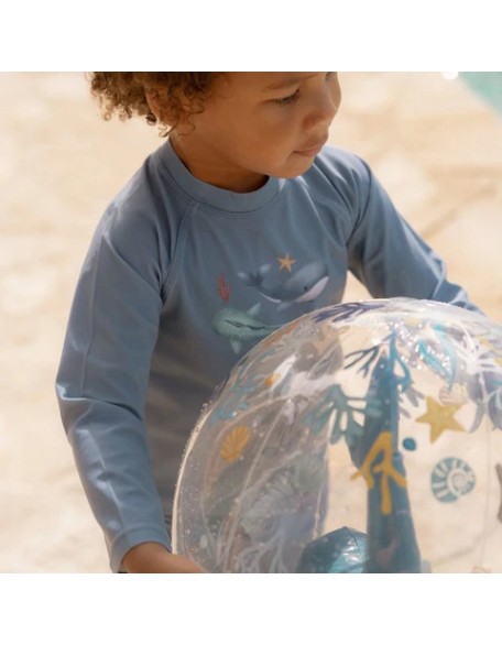 Маица за капење со долги ракави Sea Life 98/104 - Little Dutch