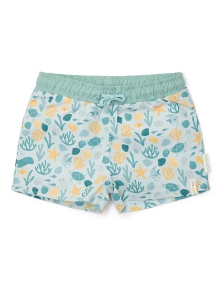 Шорцеви за капење Seashells and Stripes 62/68 - Little Dutch