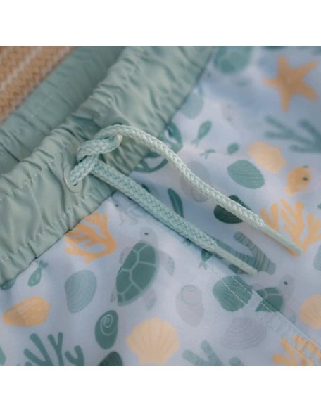 Шорцеви за капење Seashells and Stripes 62/68 - Little Dutch