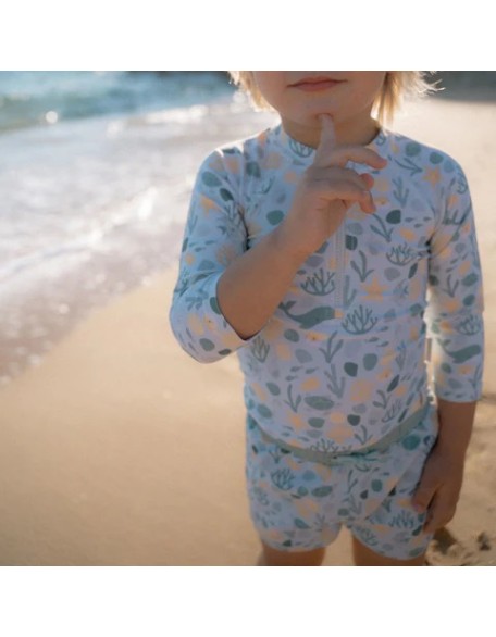 Шорцеви за капење Seashells and Stripes 62/68 - Little Dutch