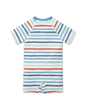Едноделен костим за капење Seashells and Stripes 98/104 - Little Dutch