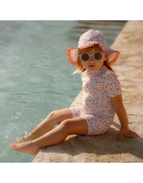 Едноделен костим за капење Sunny Flowers 74/80 - Little Dutch