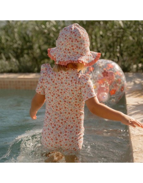 Едноделен костим за капење Sunny Flowers 74/80 - Little Dutch