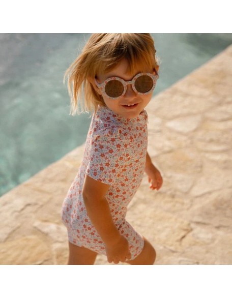 Едноделен костим за капење Sunny Flowers 74/80 - Little Dutch