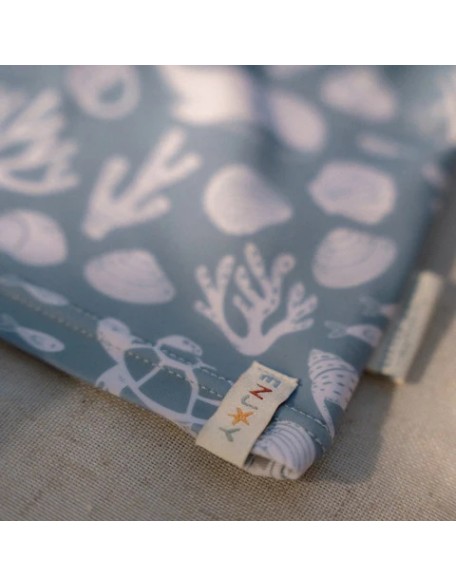 Едноделен костим за капење Light blue, Sea Life 62/68 - Little Dutch