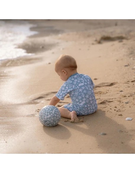 Едноделен костим за капење Light blue, Sea Life 62/68 - Little Dutch