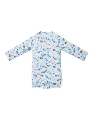 Едноделен костим за капење Ocean Sea Life 62/68 - Little Dutch