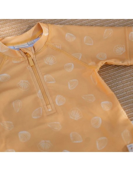 Маица за капење Yellow Seashells 98/104 - Little Dutch