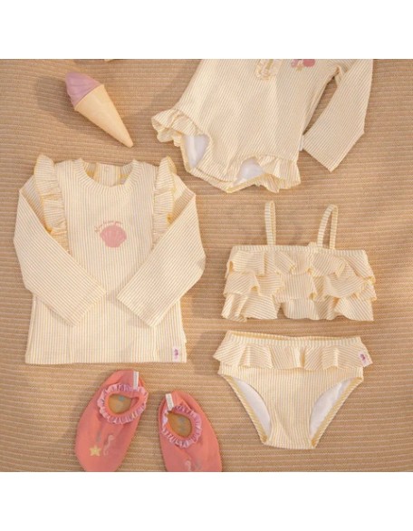 Бикини сет Yellow Ocean Treasures 74/80 - Little Dutch