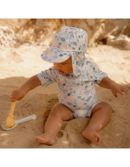 Едноделен костим за капење Seashells 62/68 - Little Dutch