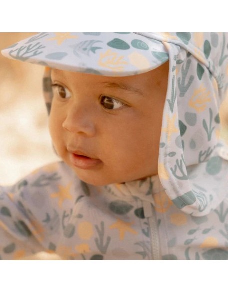 Едноделен костим за капење Seashells 62/68 - Little Dutch