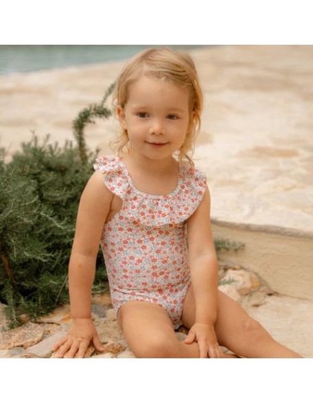 Женски купачи Multicolored Sunny Flowers 86/92 - Little Dutch