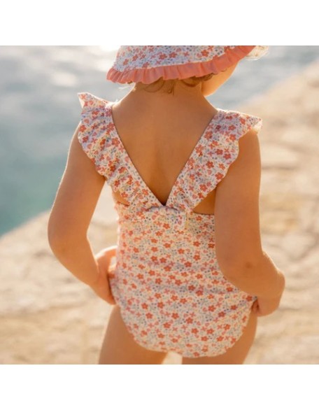 Женски купачи Multicolored Sunny Flowers 86/92 - Little Dutch