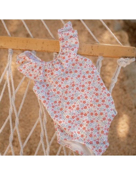 Женски купачи Multicolored Sunny Flowers 86/92 - Little Dutch