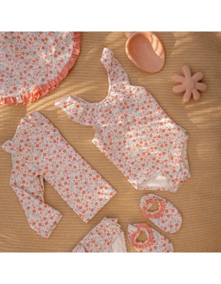 Женски купачи Multicolored Sunny Flowers 86/92 - Little Dutch