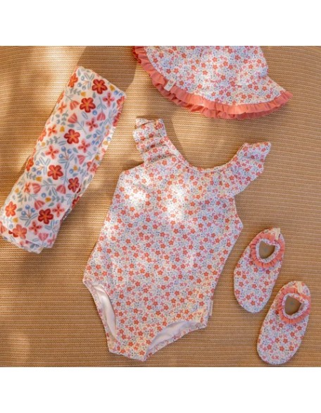 Женски купачи Multicolored Sunny Flowers 86/92 - Little Dutch