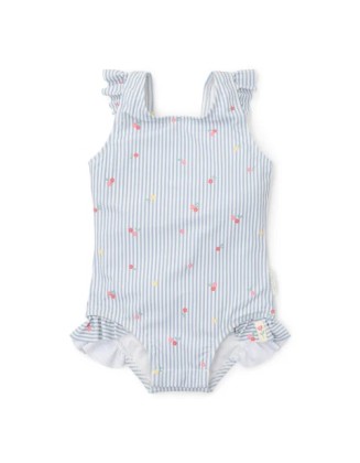 Женски купачи Blue Sunny Flowers 74/80 - Little Dutch