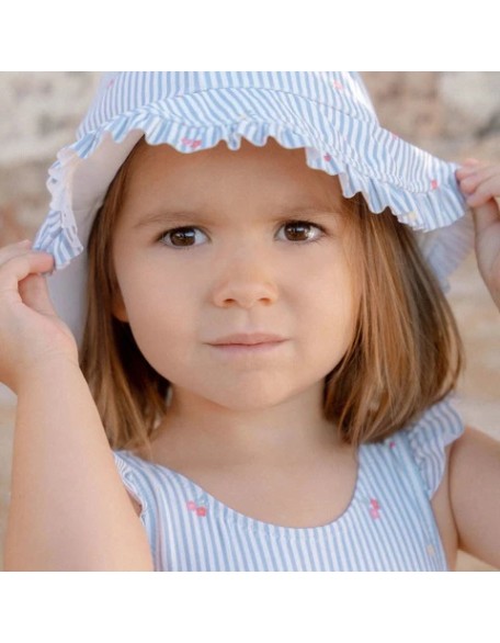 Женски купачи Blue Sunny Flowers 86/92 - Little Dutch