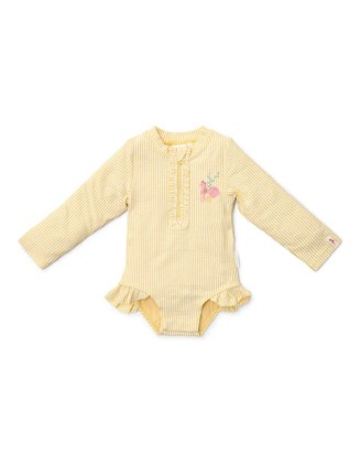 Едноделен костим за капење Yellow Ocean Treasures 74/80 - Little Dutch