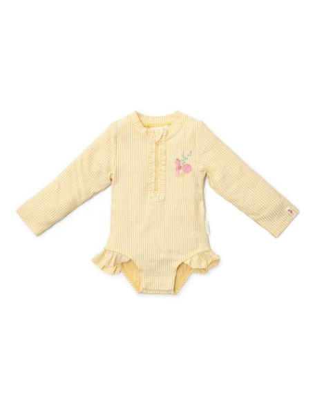 Едноделен костим за капење Yellow Ocean Treasures 98/104 - Little Dutch