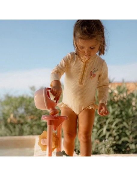 Едноделен костим за капење Yellow Ocean Treasures 74/80 - Little Dutch