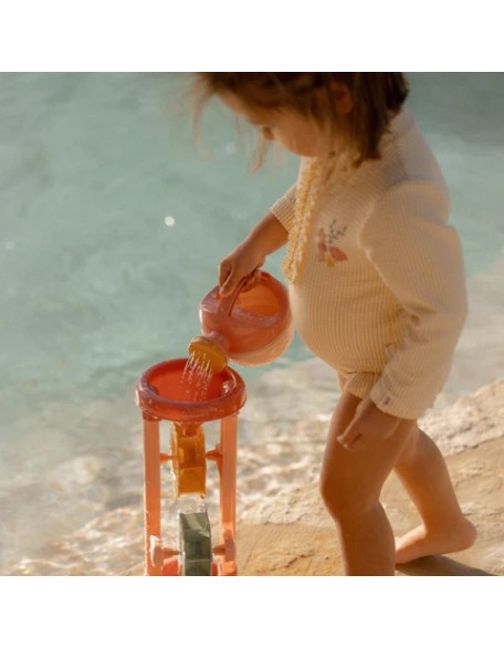 Едноделен костим за капење Yellow Ocean Treasures 74/80 - Little Dutch