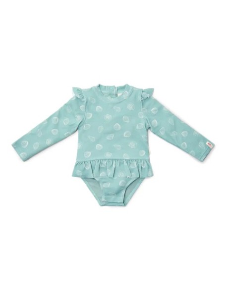 Едноделен костим за капење Green Ocean Treasures 98/104 - Little Dutch