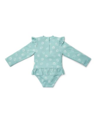 Едноделен костим за капење Green Ocean Treasures 86/92 - Little Dutch