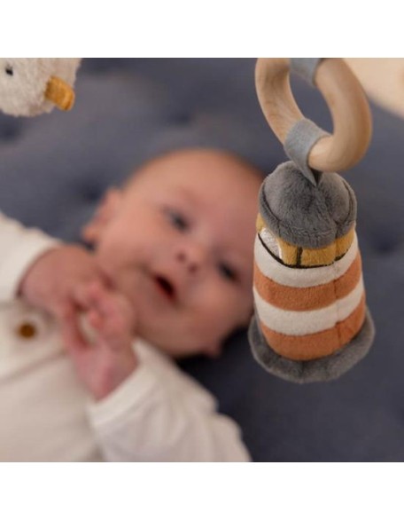 Дрвена постојка со меки играчки - Sailors Bay, Little Dutch