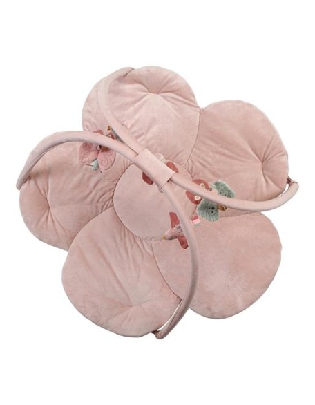 Мека подлога со висечки активности - Flowers and Butterflies, Little Dutch