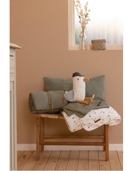 Мека играчка галебот Џек 30 см - Sailors Bay, Little Dutch