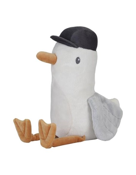 Мека играчка галебот Џек 30 см - Sailors Bay, Little Dutch