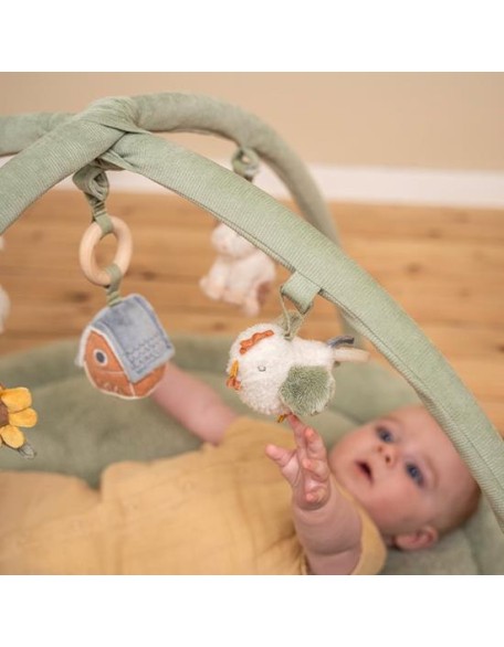 Мека подлога со висечки активности - Little Farm, Little Dutch