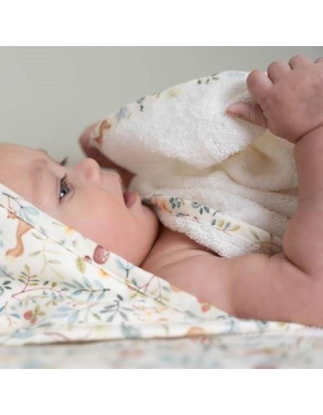 Бањарка пешкир 100x100 - Forest Friends, Little Dutch