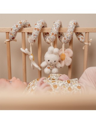 Мека спирала со активности - Miffy, Vintage Little Flowers, Little Dutch