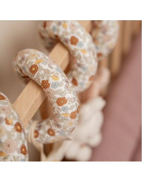 Мека спирала со активности - Miffy, Vintage Little Flowers, Little Dutch