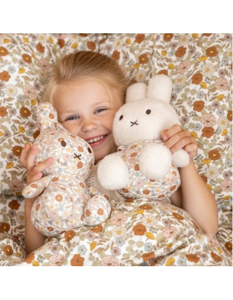 Мека играчка зајче Miffy 35 cm - Vintage Little Flowers, Little Dutch