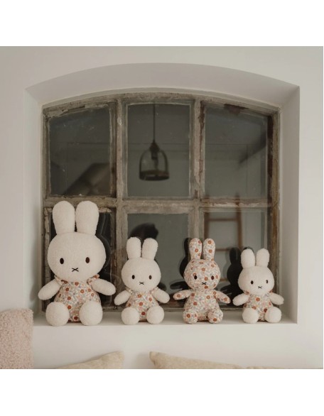 Мека играчка зајче Miffy 35 cm - Vintage Little Flowers, Little Dutch