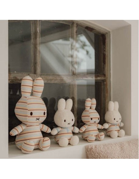 Мека играчка зајче Miffy 25 cm - Vintage Sunny Stripes, Little Dutch