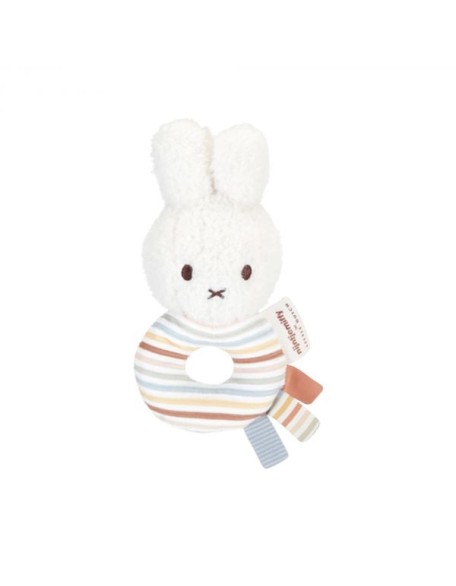 Мека тропалка Miffy - Vintage Sunny Stripes, Little Dutch