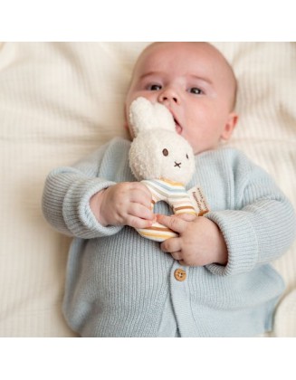 Мека тропалка Miffy - Vintage Sunny Stripes, Little Dutch