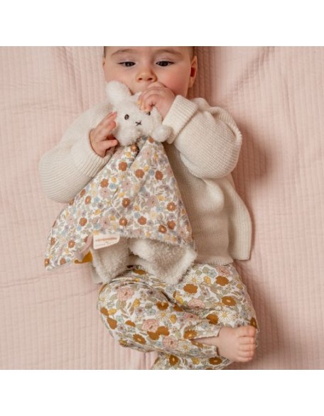 Мека крпа за гушкање Miffy - Vintage Little Flowers, Little Dutch
