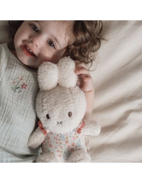 Мека играчка зајче Miffy 30 cm - Lucky Blossom, Little Dutch