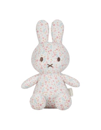 Мека играчка зајче Miffy 15 cm - Lucky Blossom all over, Little Dutch