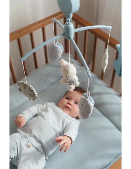 Музичка вртелешка со меки играчки - Miffy lucky leaves, Little Dutch